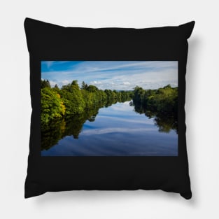 Landscape of the Tweed valley, Scotland Pillow