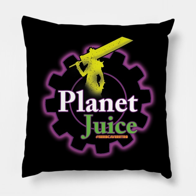 Planet Juice Pillow by NerdCaveRetro