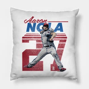 Aaron Nola Philadelphia Retro Pillow