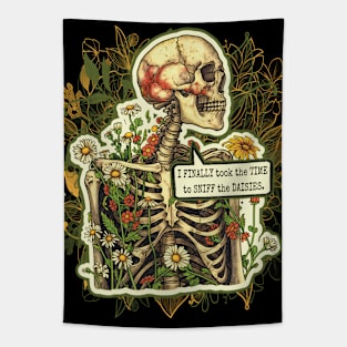 I Finally Stopped to Sniff The Daisies from my Death and Sarcasm Series Tapestry