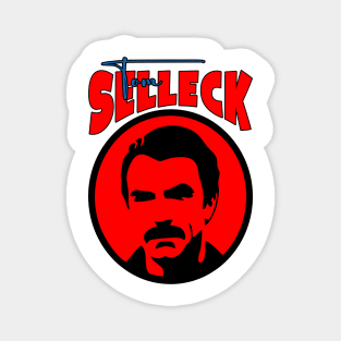 Tom Selleck Red Vintage Magnet