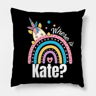 Where-is-Kate? Pillow