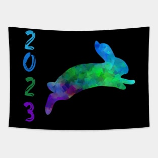 The Year Of The Rabbit Chinese Zodiac Lunar New Year Tapestry