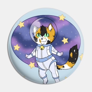 Calicos In Space Pin