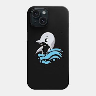 I'm Flipping Over You Dolphin Phone Case