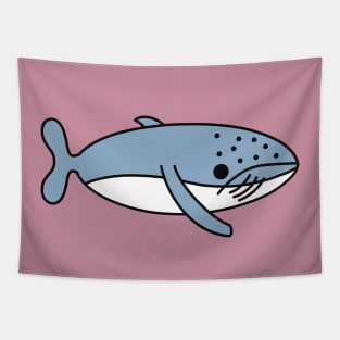 Cute Kawaii Humpback Whale Tapestry