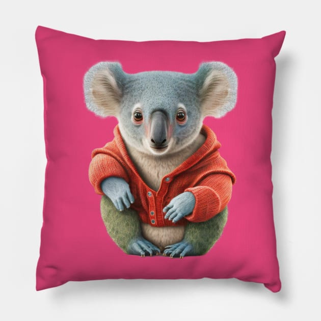 KOALA BEAR 4 Pillow by truthtopower