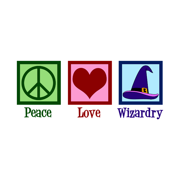 Peace Love Wizardry by epiclovedesigns