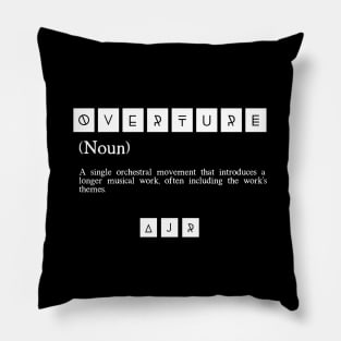 Overture Definition Pillow