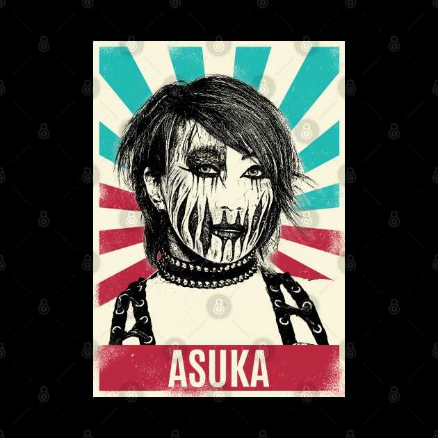 Vintage Retro Asuka Wrestling by Bengkel Band