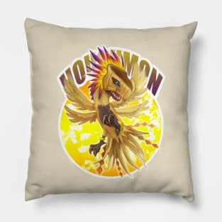 digimon chibi phoenixmon Pillow