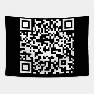 Trump Dance Qr Code Tapestry