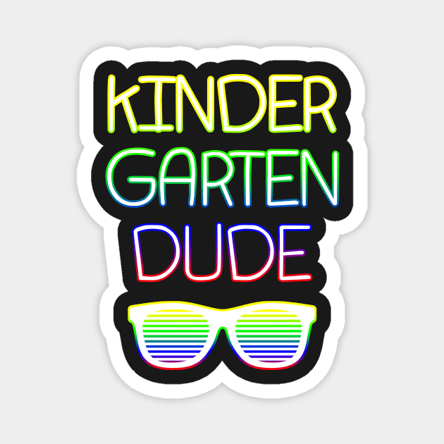 kinder garten dude Magnet by sigma-d