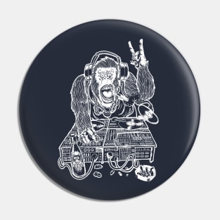 Gorilla DJ Pin