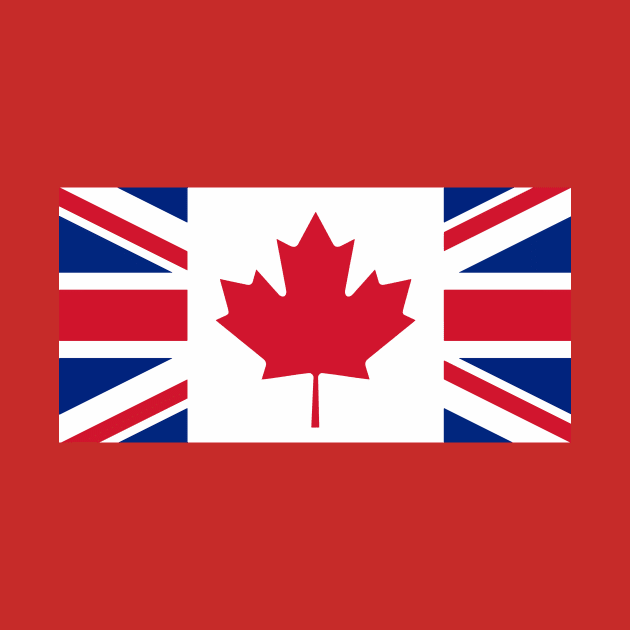 Canada - U.K. Flag Mashup by phneep