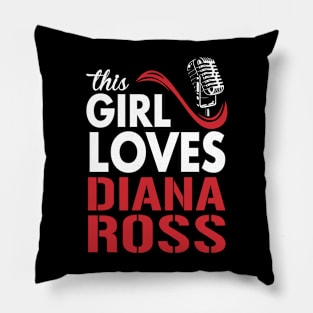 This Girl Loves Diana Pillow