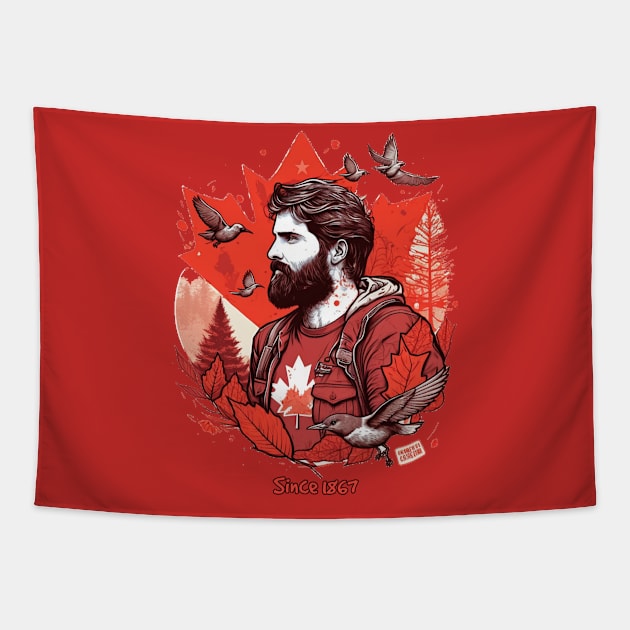 Canada Tapestry by Teeboom St