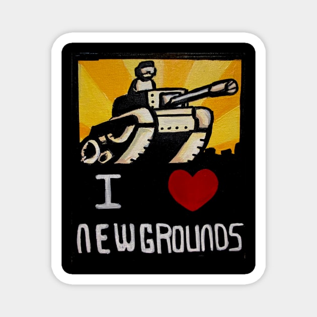 newgrounds love Magnet by deadrealitys