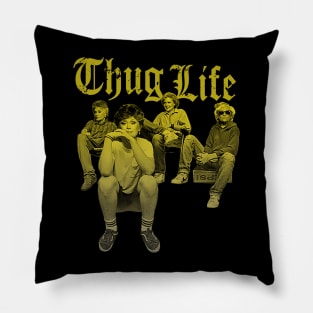 Thug life golden Pillow