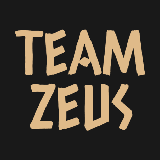 Team Zeus Ancient Greece Greek Mythology God T-Shirt