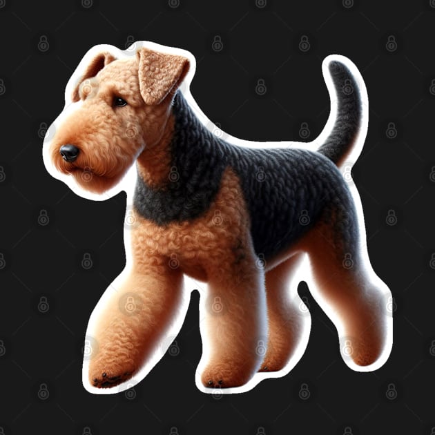 Airedale Terrier by millersye