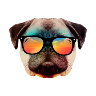 Cool summer house pug T-Shirt