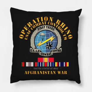 Operation Rhino - Afghanistan - USAF Combat Control w SVC Pillow