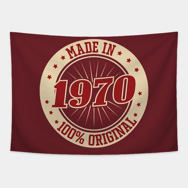 Made in 1970 100% Original Tapestry by HBfunshirts