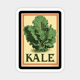 Kale Retro Style Magnet