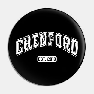 CHENFORD EST. 2018 (White Text) | The Rookie Pin