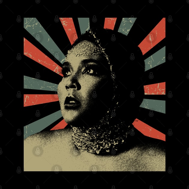 Lizzo || Vintage Art Design by Setipixel