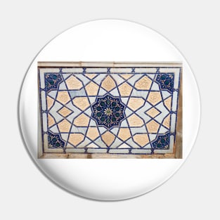 Tiles in Samarkand Pin