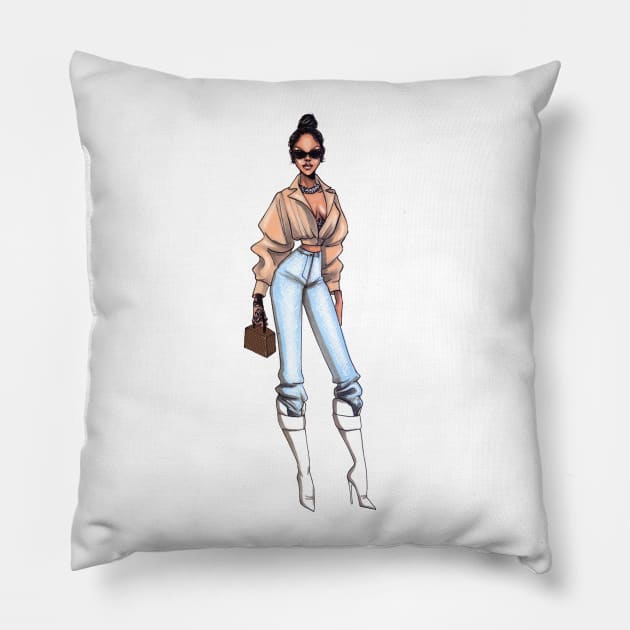 Rihanna Pillow by armandmehidri