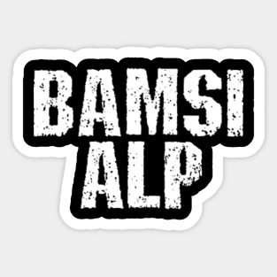 Bamsi Alp Stickers Teepublic Uk