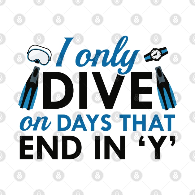 I Only Dive by VectorPlanet