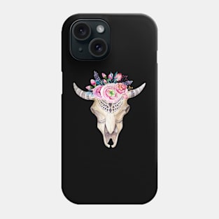 Cow Skull Phone Case