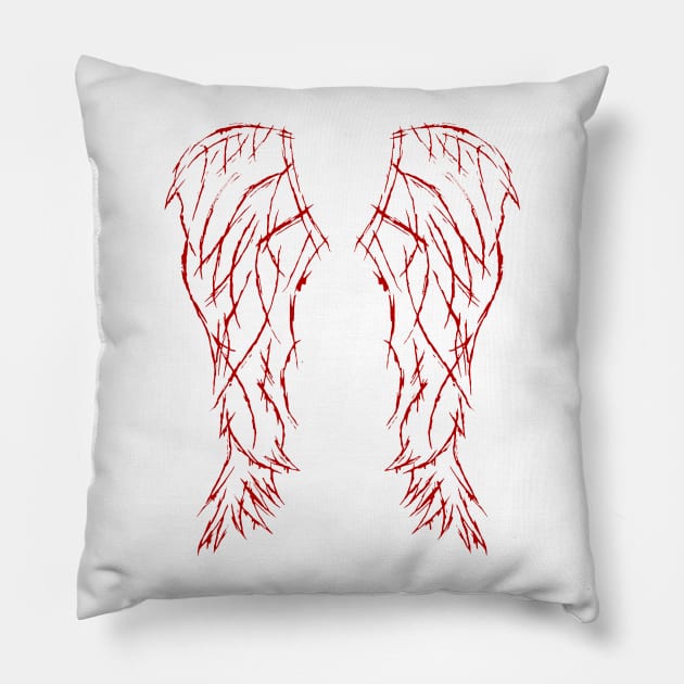 ORPHAN BLACK HELENA WINGS Pillow by localfandoms