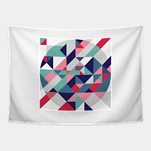 Abstract geometric artwork Tapestry