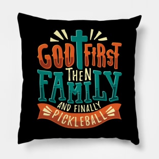 Pickleball Player Pickleballer Gift Pillow