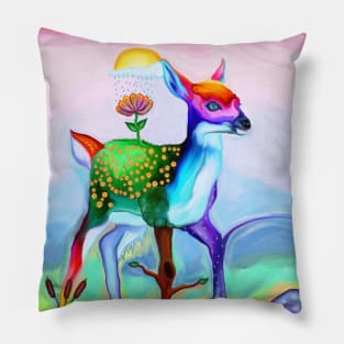 Fawn of the Dawn Pillow