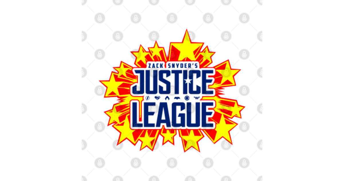 Zack Snyder's Justice League logo Super Powers vintage ...