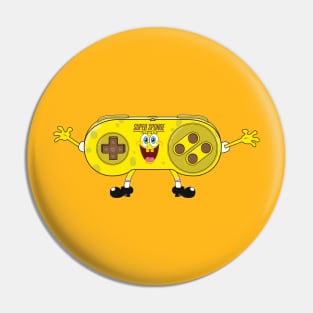 Spongey Gamer Pin