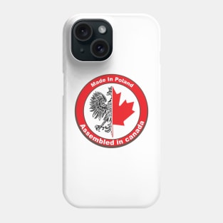 Polish Canadian Proud Polska Phone Case