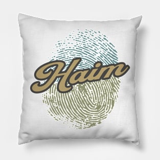 Haim Fingerprint Pillow