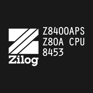 Zilog Z80 Integrated Circuit Markings T-Shirt