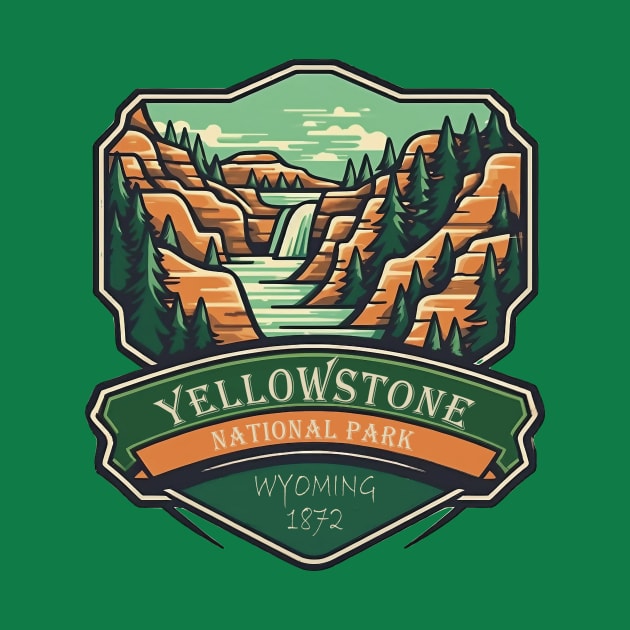 Yellowstone National Park by GreenMary Design