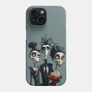 Gothic Trio Elegance Phone Case