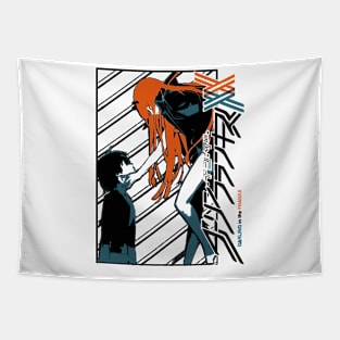 Anime Darling in the Franxx zero two funny Tapestry