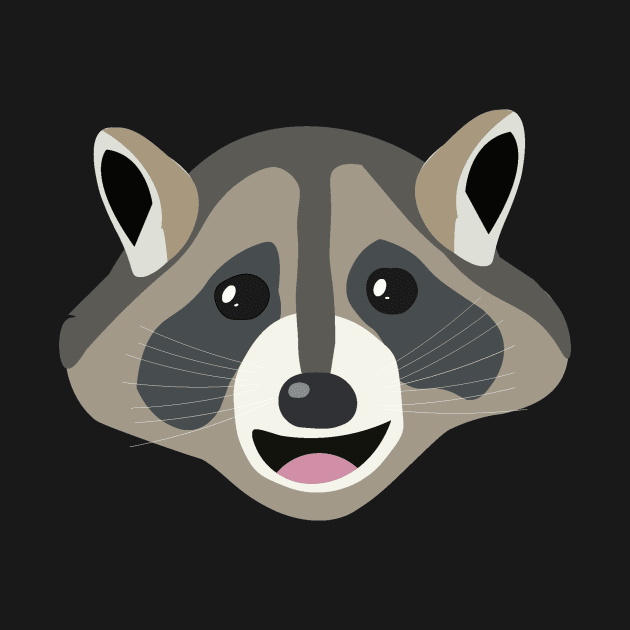 Cute Raccoon Art – GarBahge Trashington lll by Design Garden