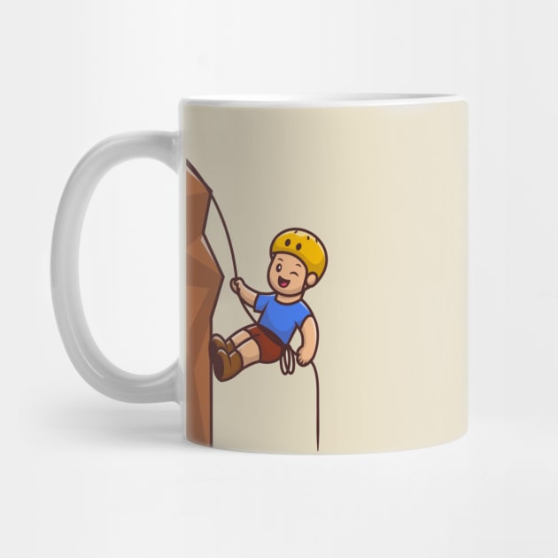 Cute People Climbing - Climbing - Mug